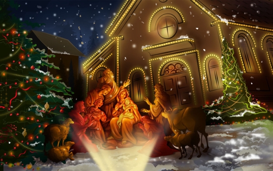 Открытки с Католическим Рождеством, С Рождеством Христовым