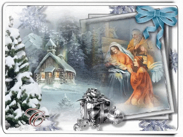 Рождество Христово - с Рождеством Христовым, gif, открытки