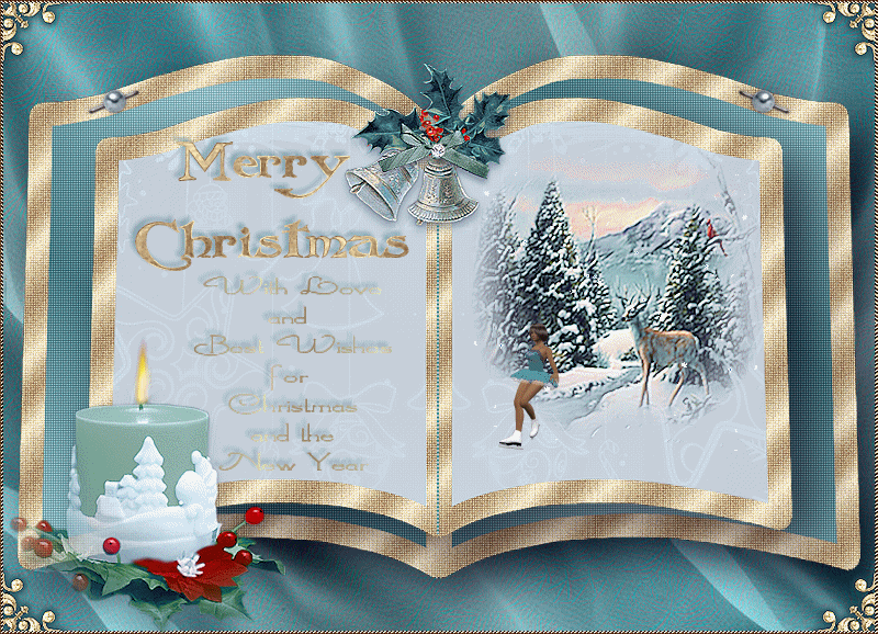 Рождественские гиф картинки - с Рождеством Христовым, gif, открытки