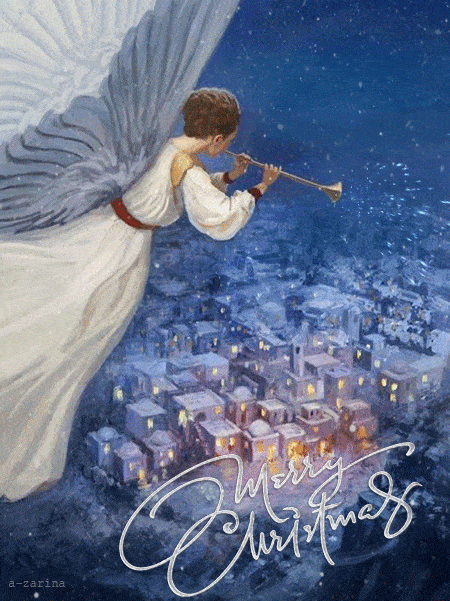 С Великим Светлым Рождеством! - с Рождеством Христовым, gif, открытки