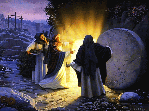 Воскресение Христа - религия, gif, открытки